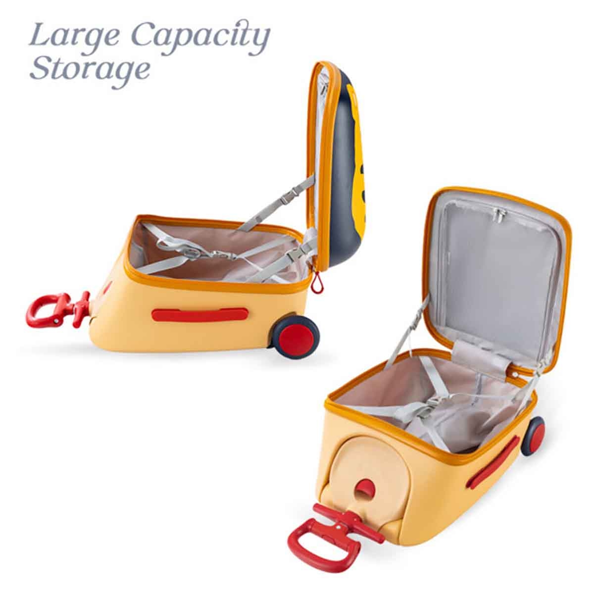 Teknum 3-in-1 Tiger Ride-On Suitcase