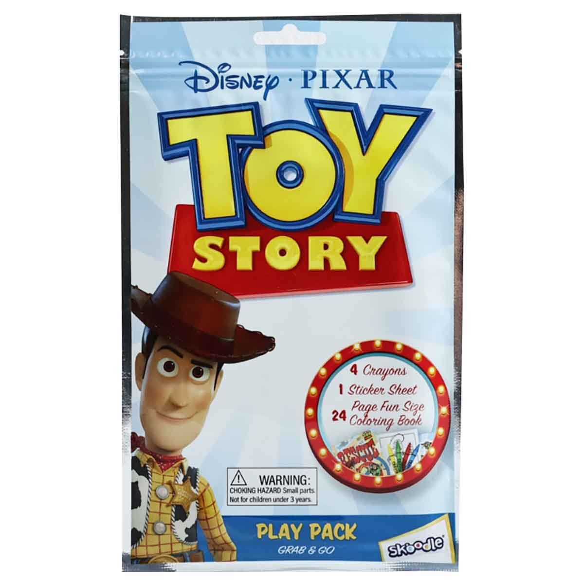 ديزني وبيكسار توي ستوري مجموعة اللعب أثناء التنقل للجنسين، عمر 3-4 سنوات