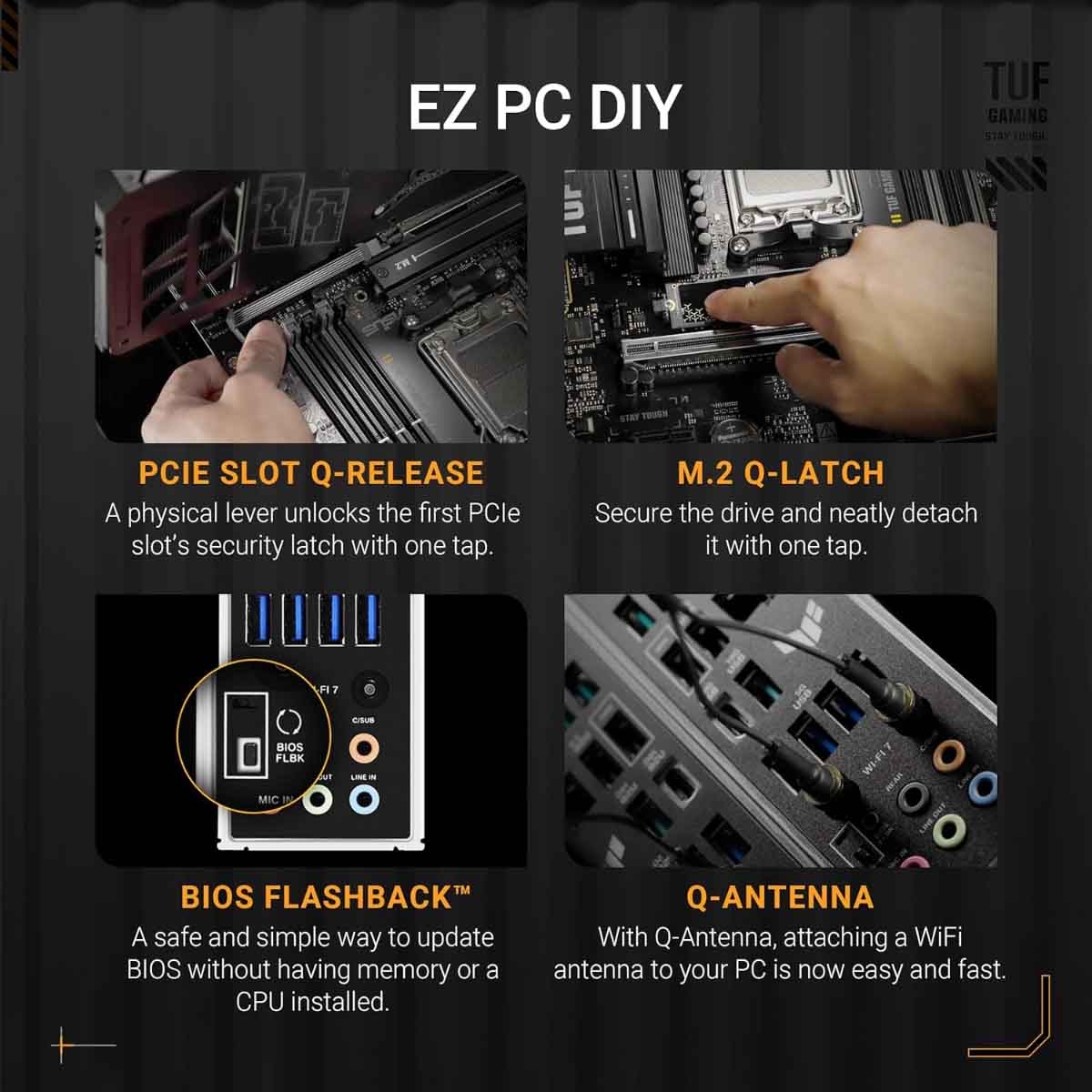 Asus TUF Gaming B850-Plus WiFi Motherboard