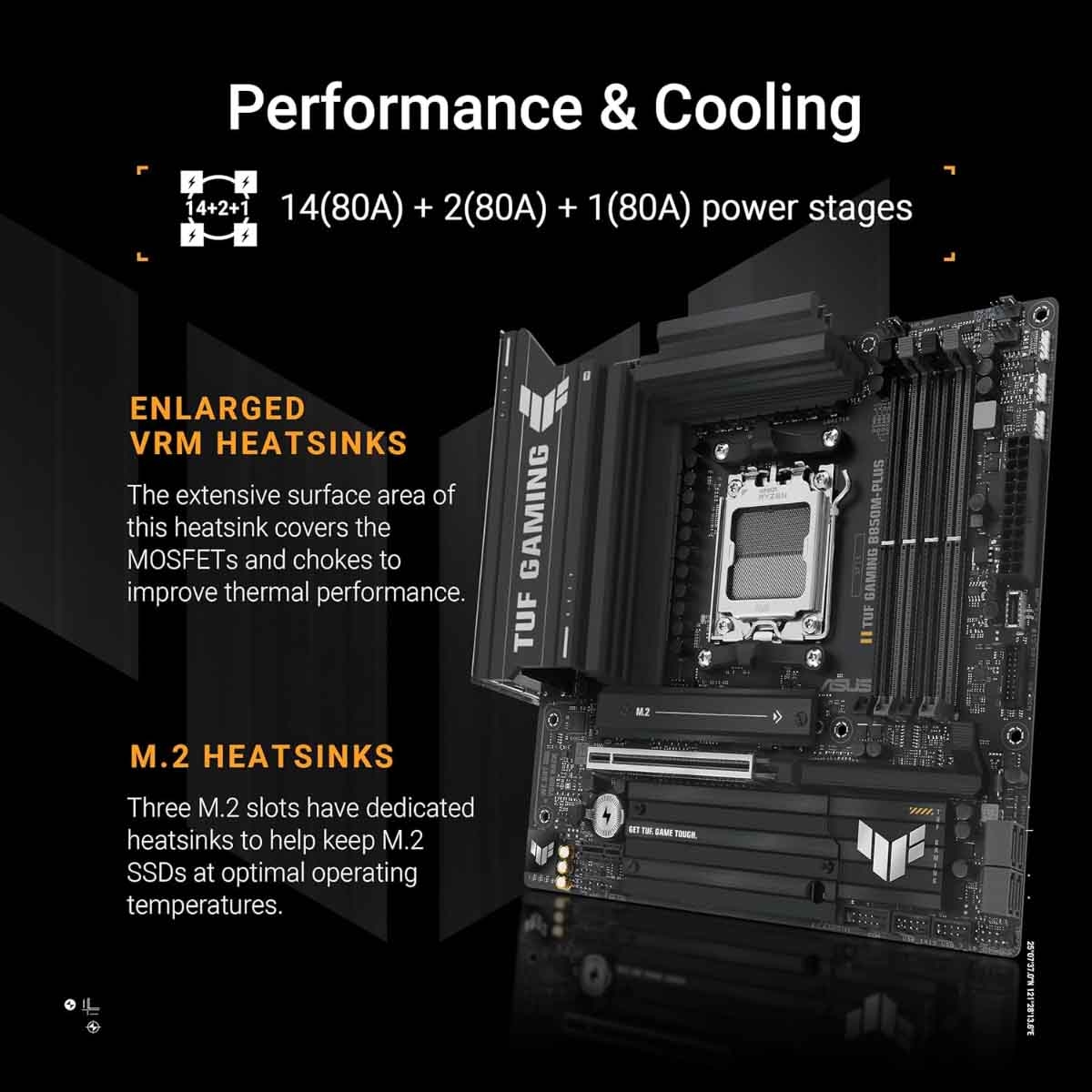 Asus TUF Gaming B850M-Plus Motherboard