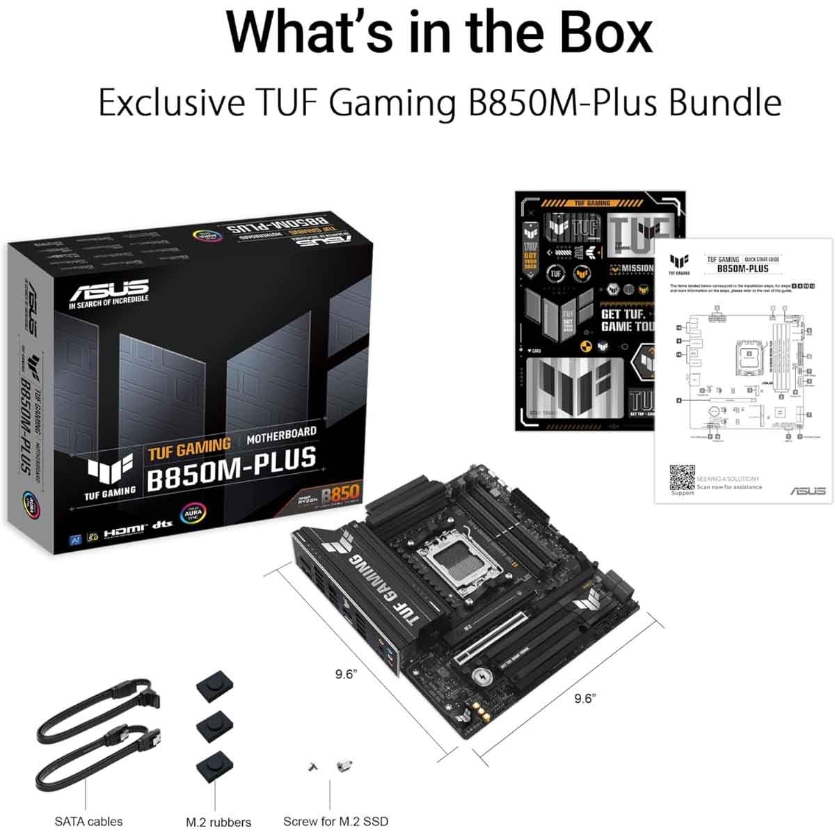Asus TUF Gaming B850M-Plus Motherboard
