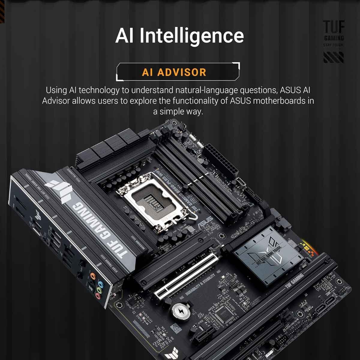 Asus TUF Gaming B860-Plus WiFi Motherboard