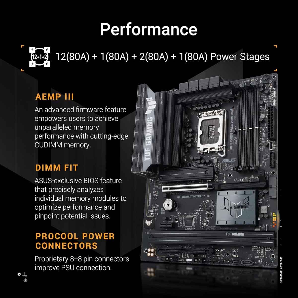 Asus TUF Gaming B860-Plus WiFi Motherboard