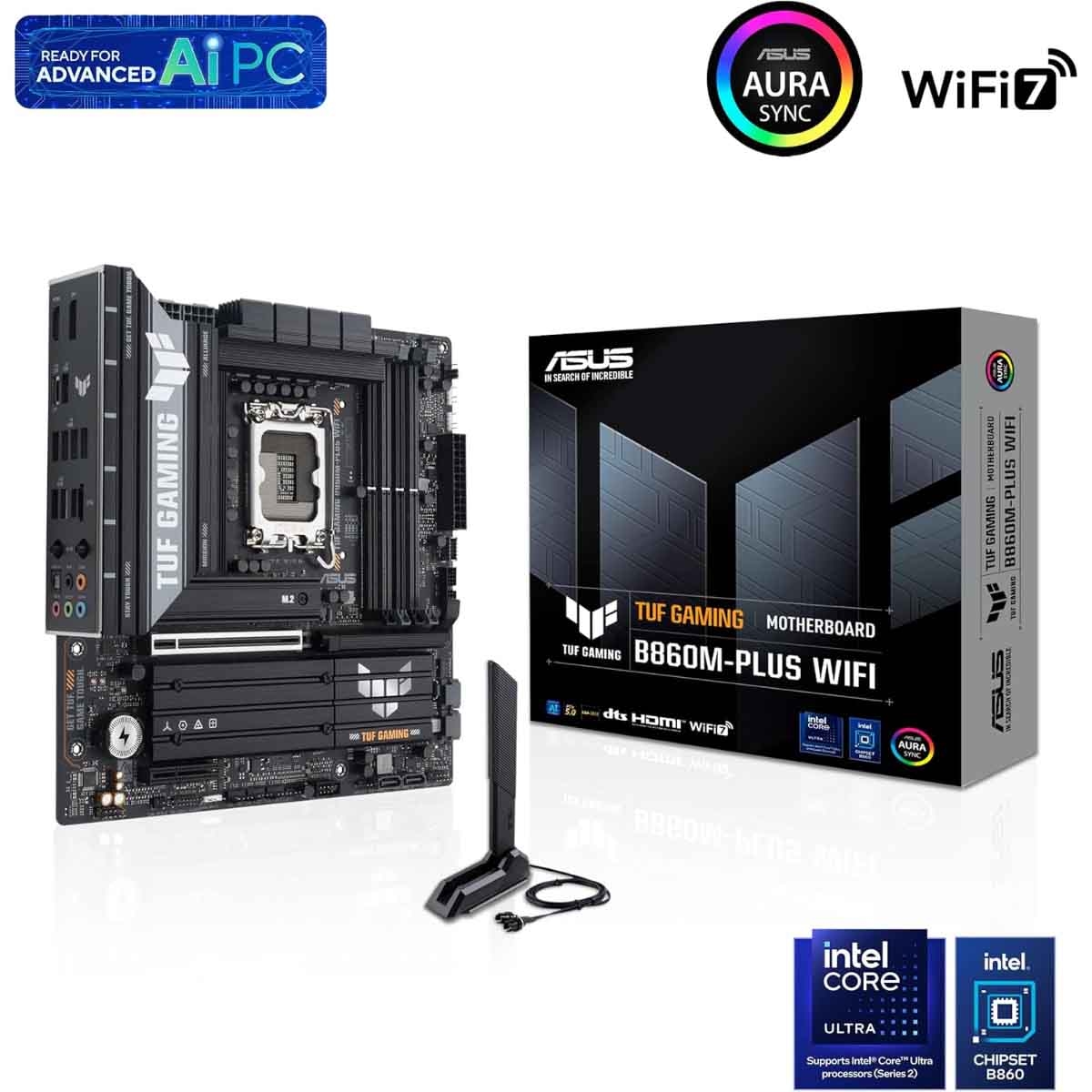 أسوس لوحة أم تي يو إف غيمينغ بي860 إم-بلس واي فاي