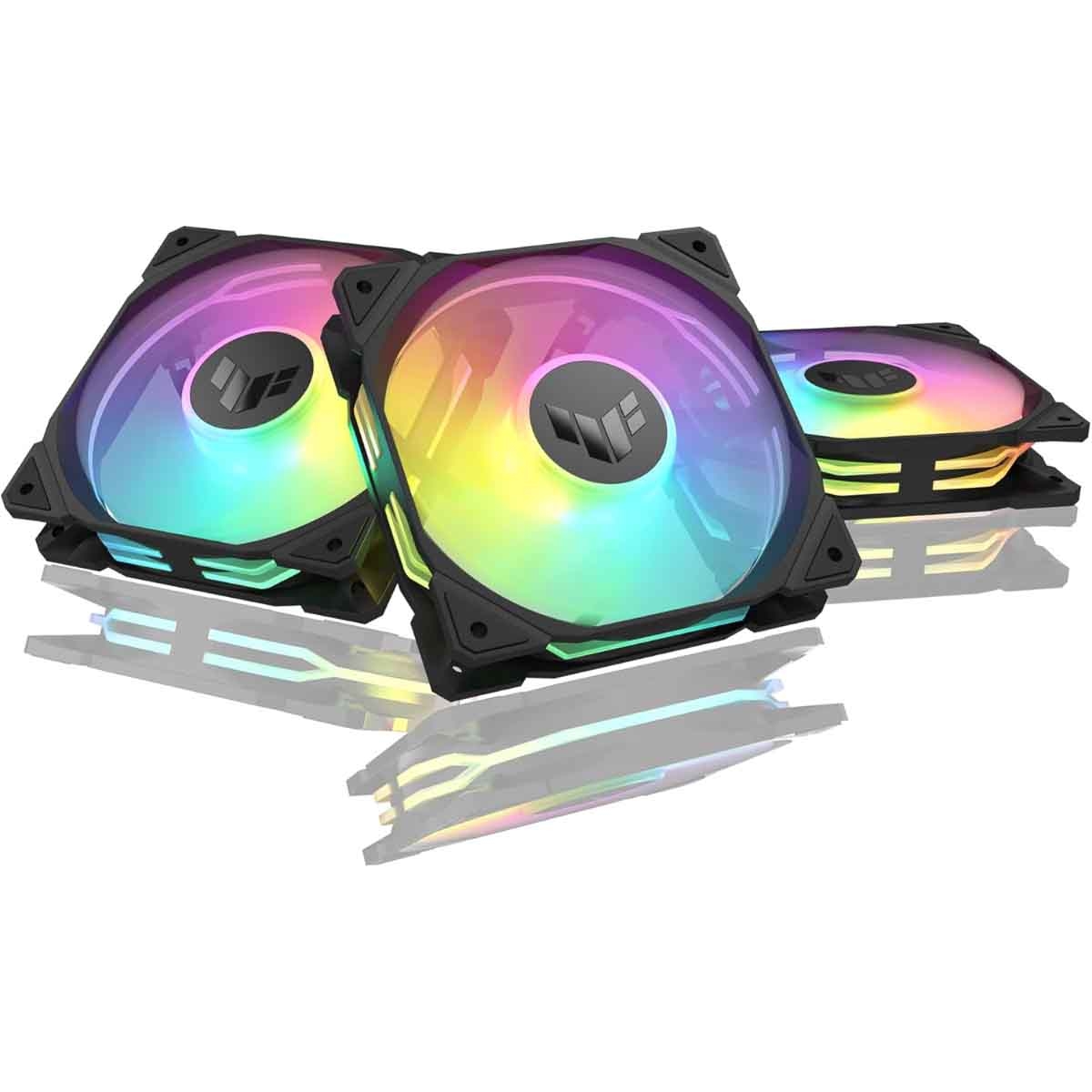 Asus Black TUF Gaming TR120 3-In-1 ARGB Fan