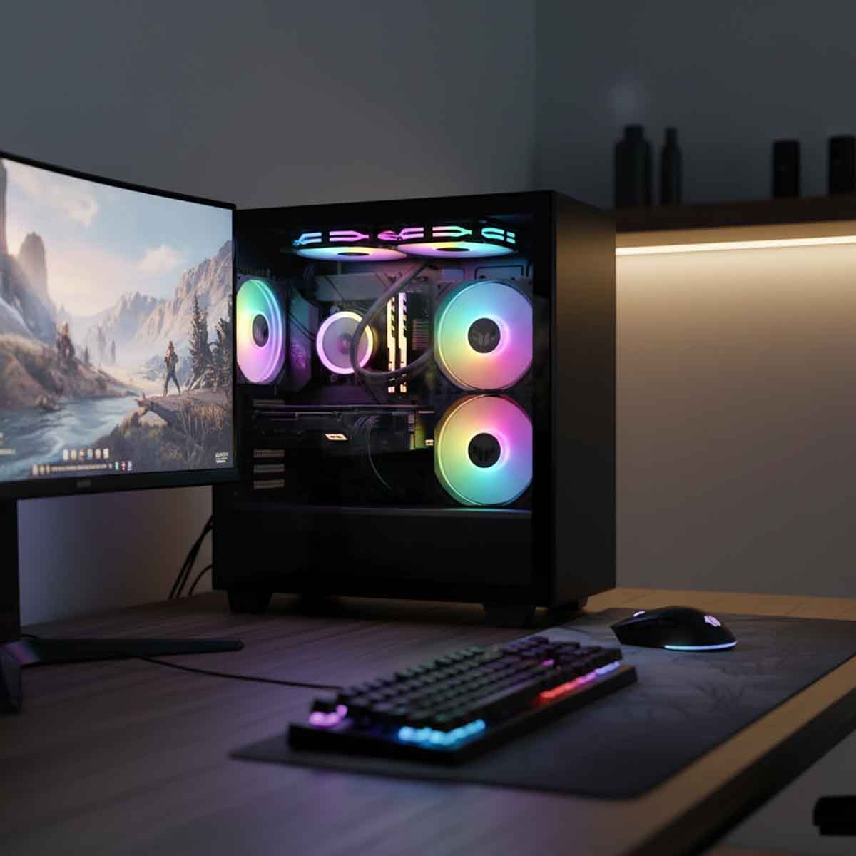 Asus Black TUF Gaming 3-In-1 TR120 ARGB Fan