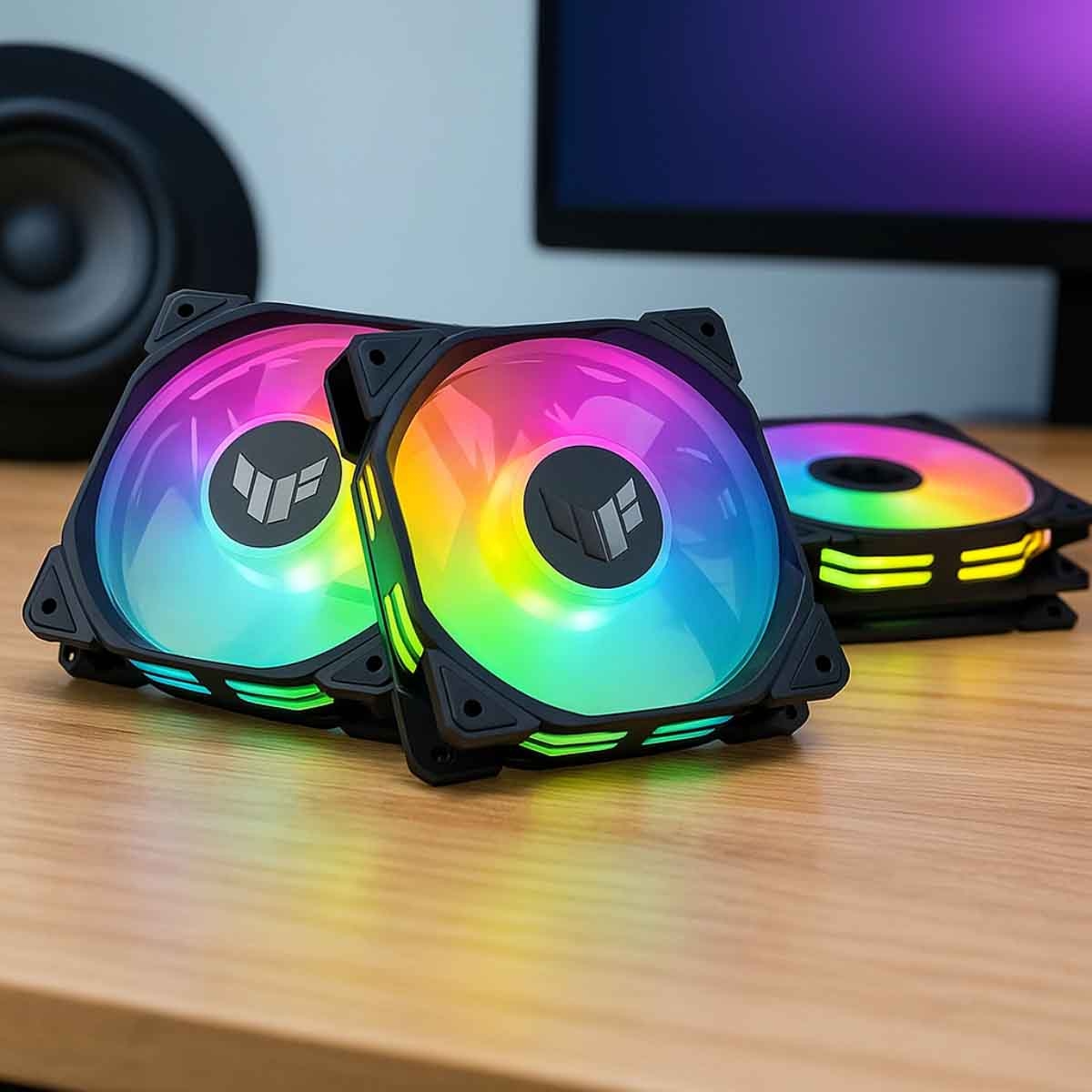 Asus Black TUF Gaming TR120 3-In-1 ARGB Fan