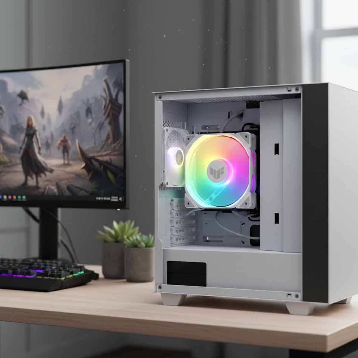 Asus White TUF Gaming ARGB Fan