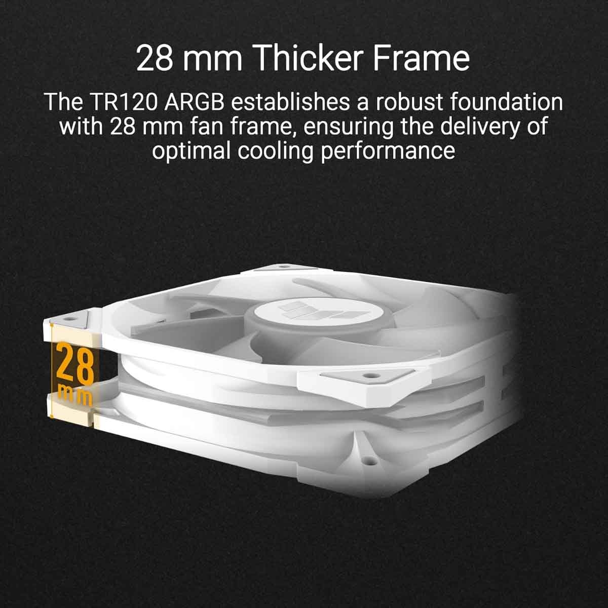 Asus White TUF Gaming ARGB Fan