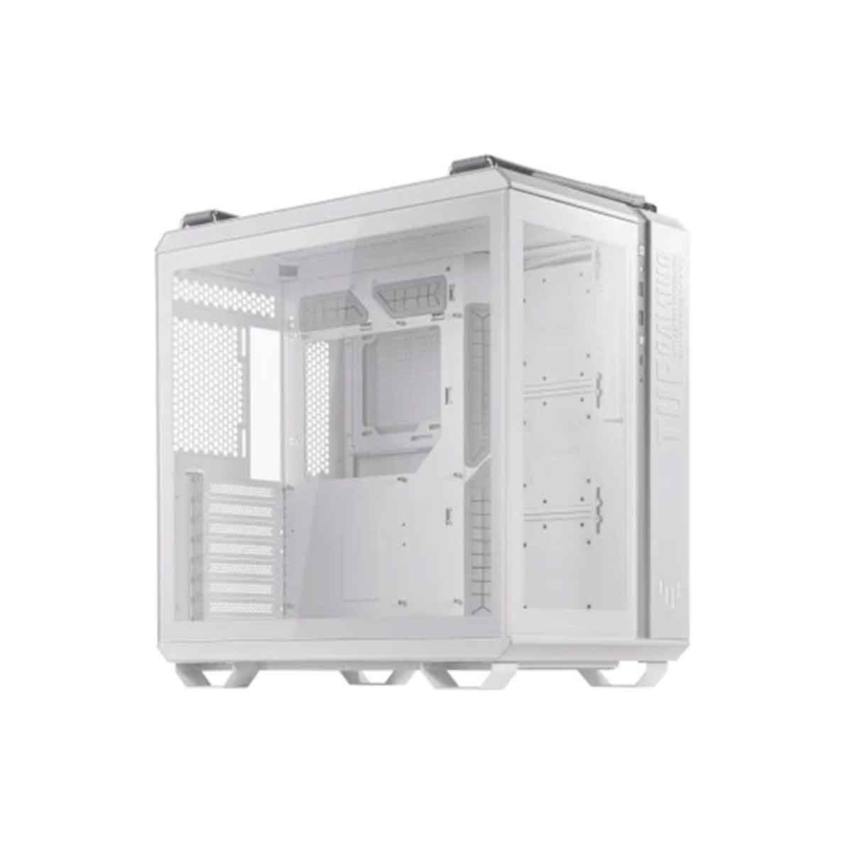 Asus White TUF Gaming GT502 Horizon TG ARGB Mid-Tower Gaming PC Case