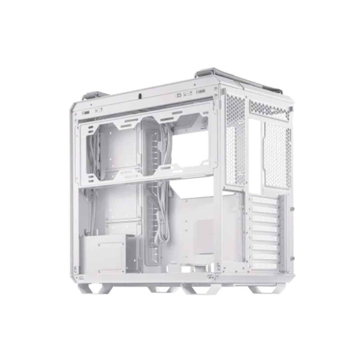 Asus White TUF Gaming GT502 Horizon TG ARGB Mid-Tower Gaming PC Case