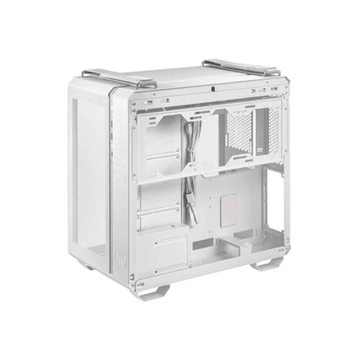 Asus White TUF Gaming GT502 Horizon TG ARGB Mid-Tower Gaming PC Case
