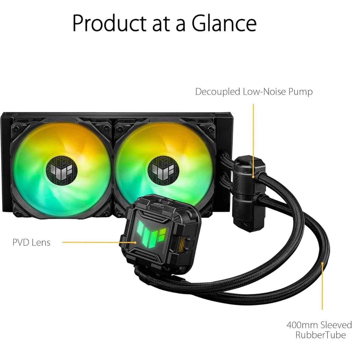 Asus TUF Gaming LC II 240 ARGB Liquid CPU Cooler