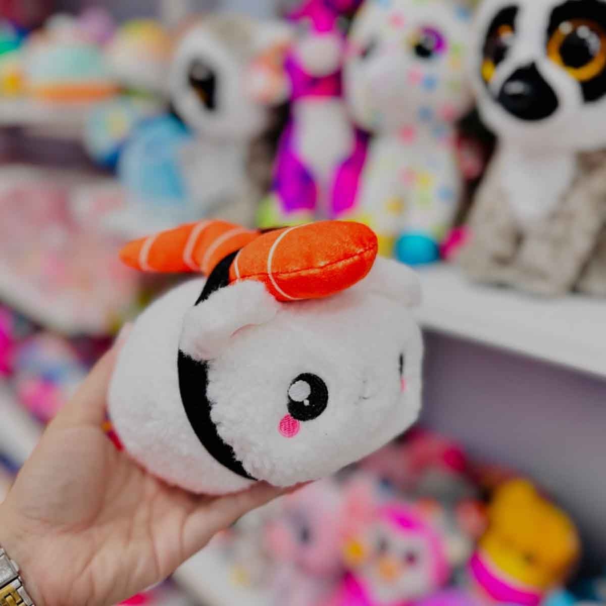 توتي كيوتي دمية محشوة ناعمة سوشي بير 7 إنش للجنسين، من عمر 3-4 سنوات