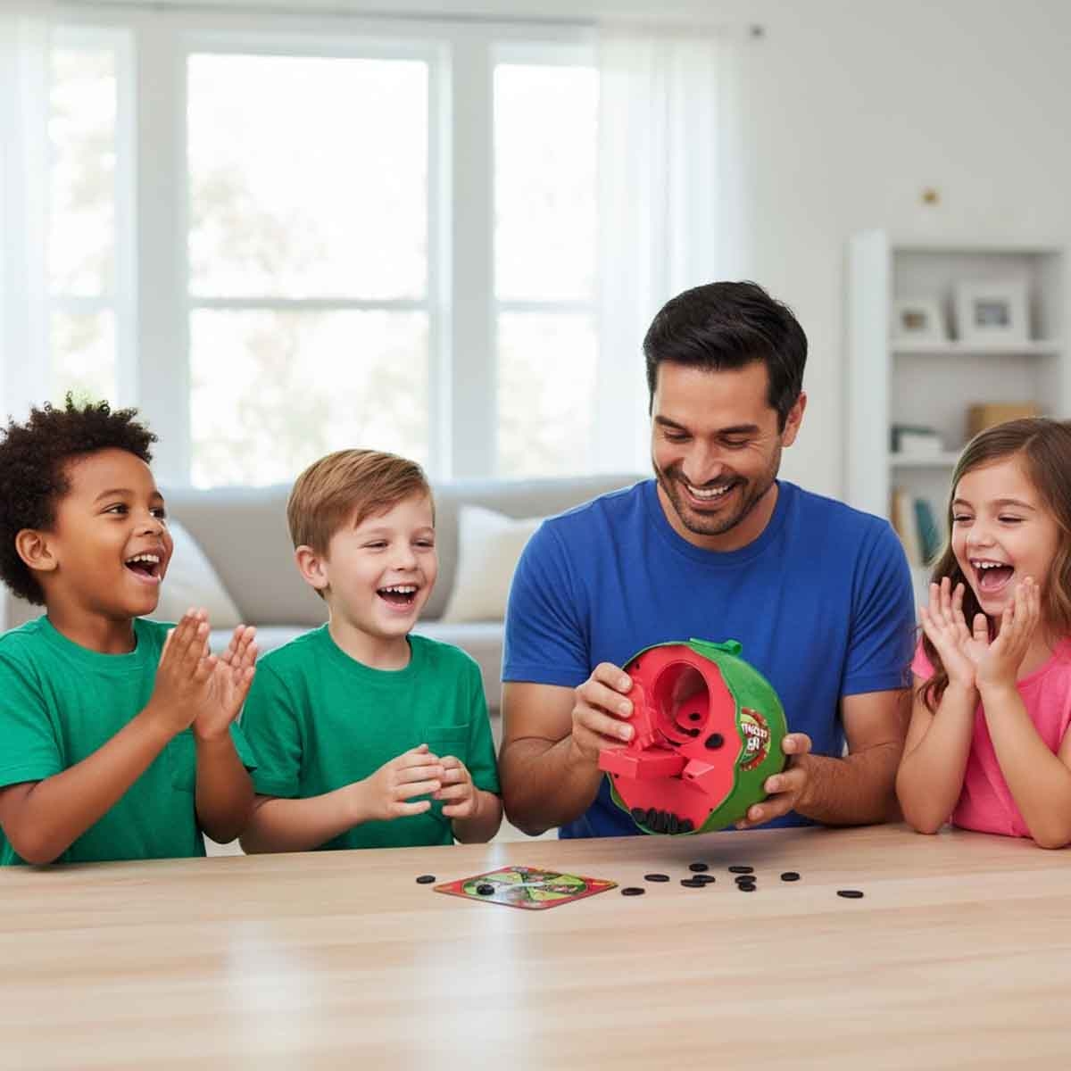 موشايا فاميلي لعبة تحطيم البطيخ للجنسين، عمر 5-7 سنوات