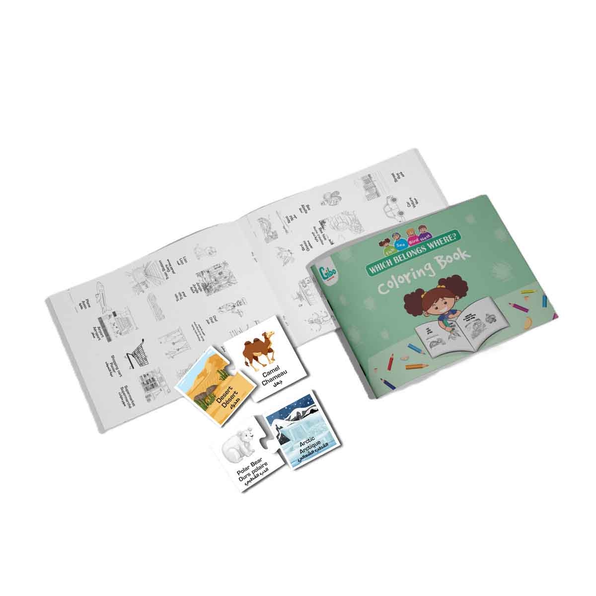 جيبو لعبة تعليمية: ما الذي ينتمي إلى أين للأطفال من عمر 5 إلى 7 سنوات