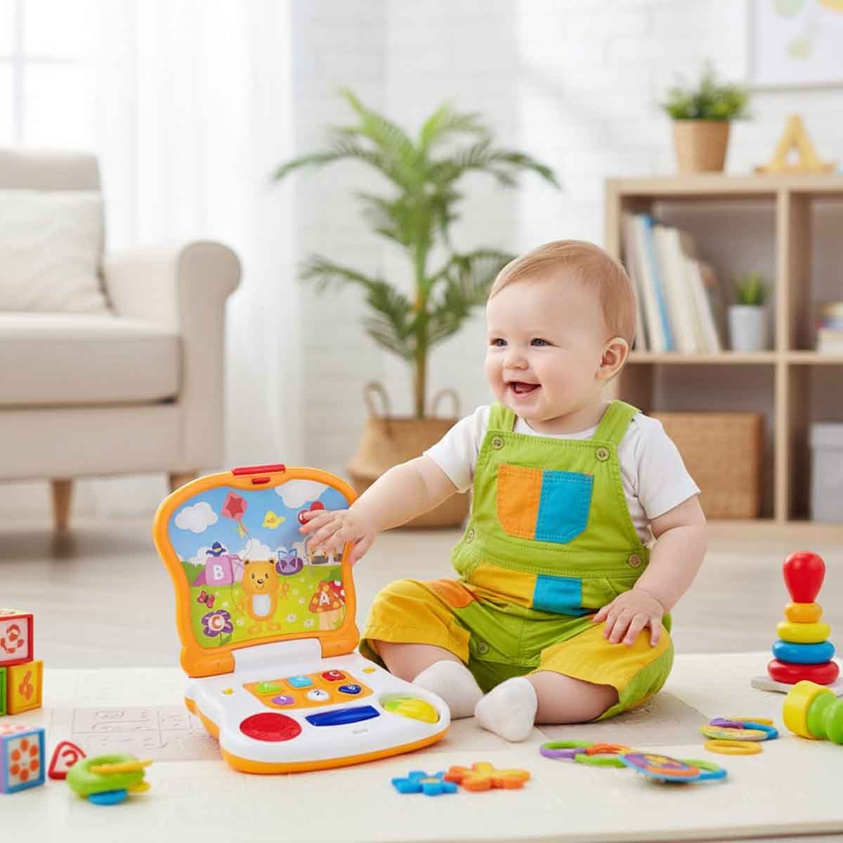 وين فن لابتوب جونيور بير للأطفال عمر 0-2 سنوات