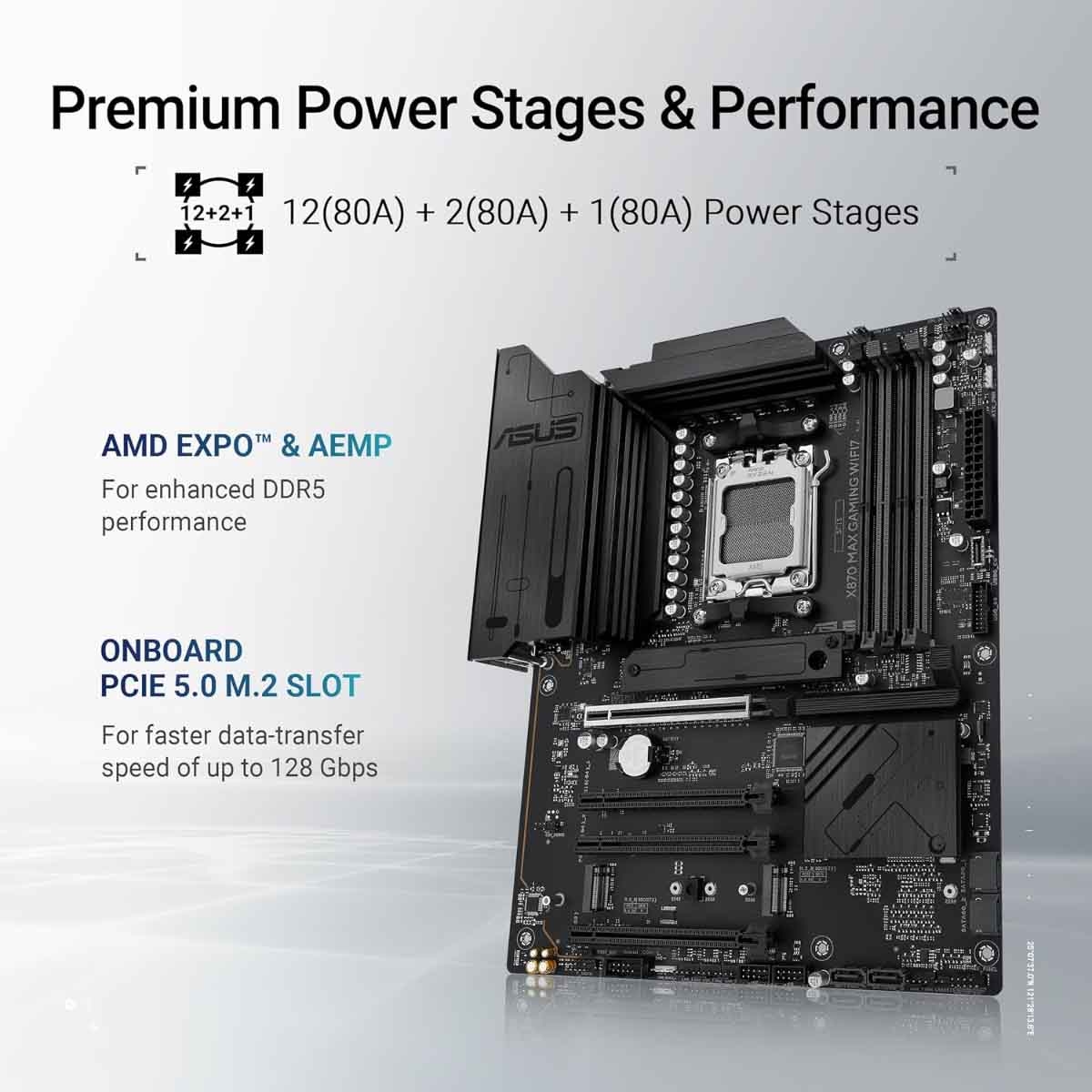 Asus X870 Max Gaming WiFi 7 Motherboard