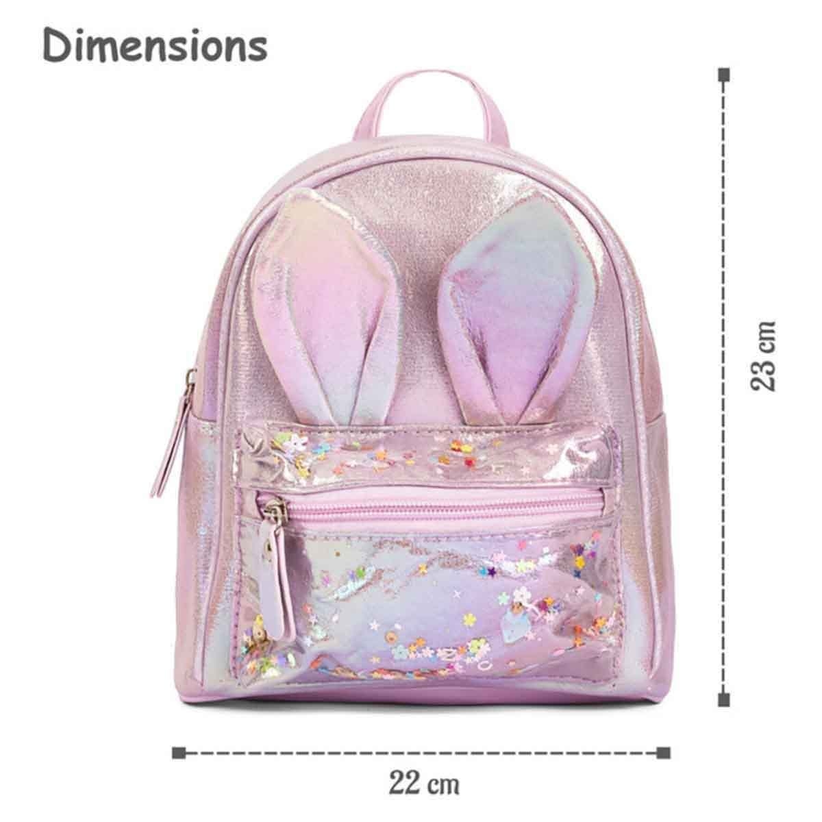 إيزي كيدز حقيبة مدرسية أرنب باللون البنفسجي للجنسين، 3-4 سنوات