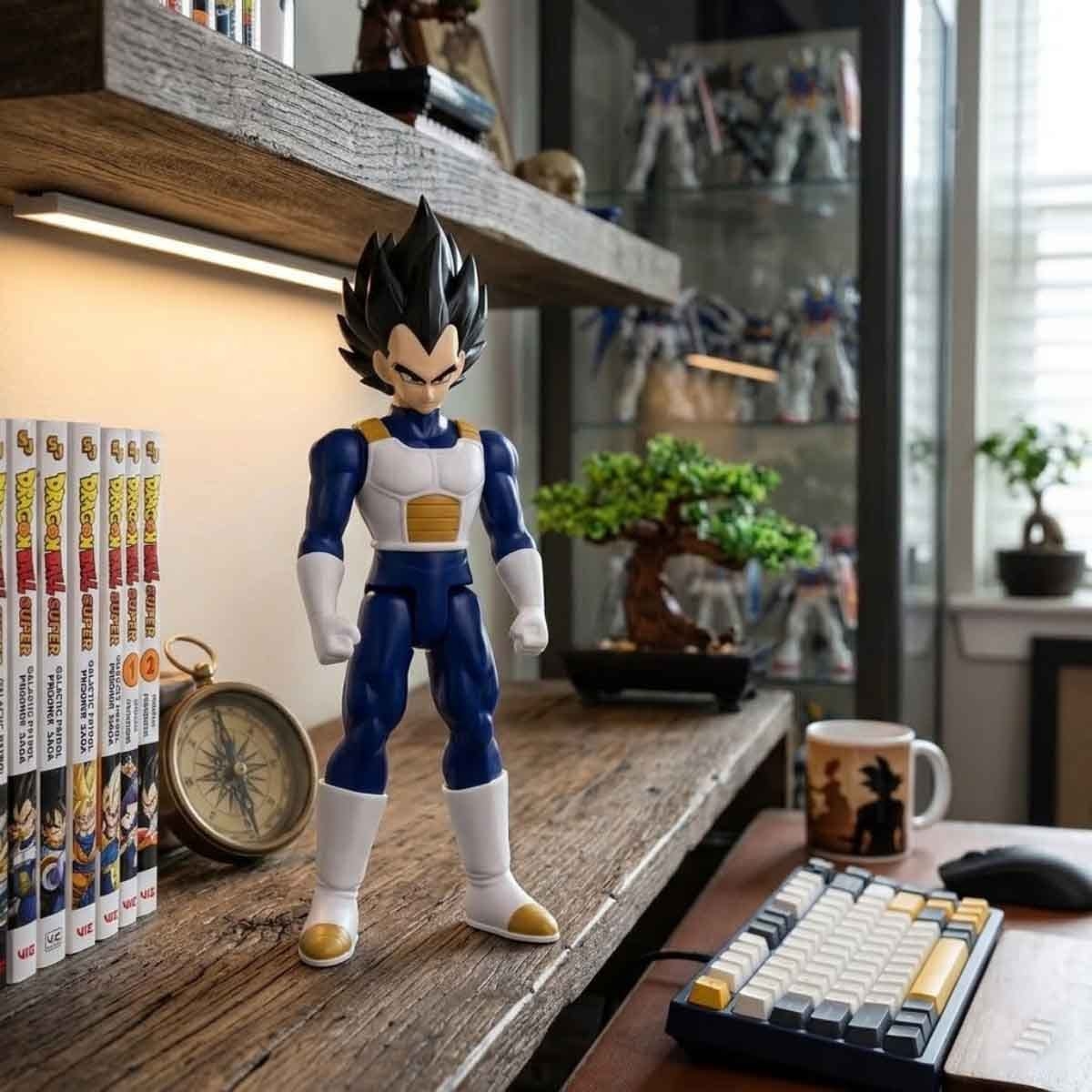Bandai 12″ Dragonball Limit Breaker Series Vegeta Action Figure Unisex, 5-7 Years