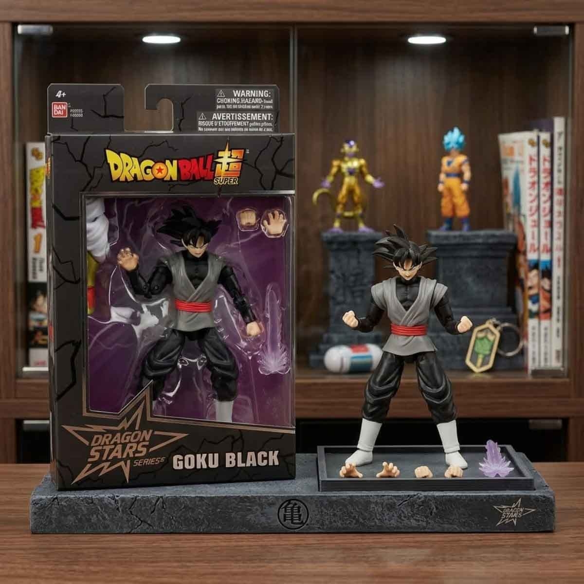 Dragon Ball Super 6.5″ Star Series Goku Black Figure Unisex, 5-7 Years