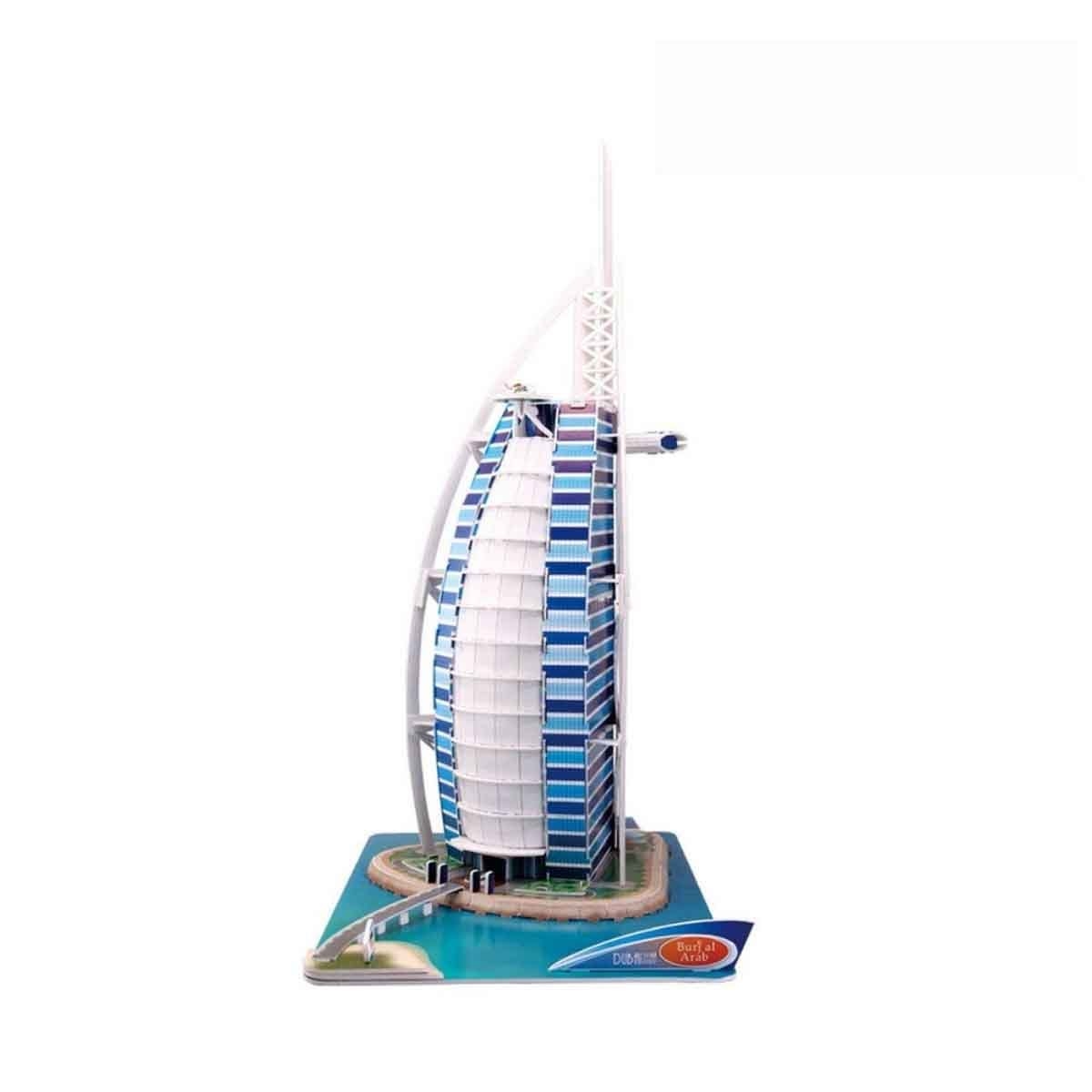 CubicFun MC101H Burj Al Arab 3D Puzzle Unisex, 5-7 Years