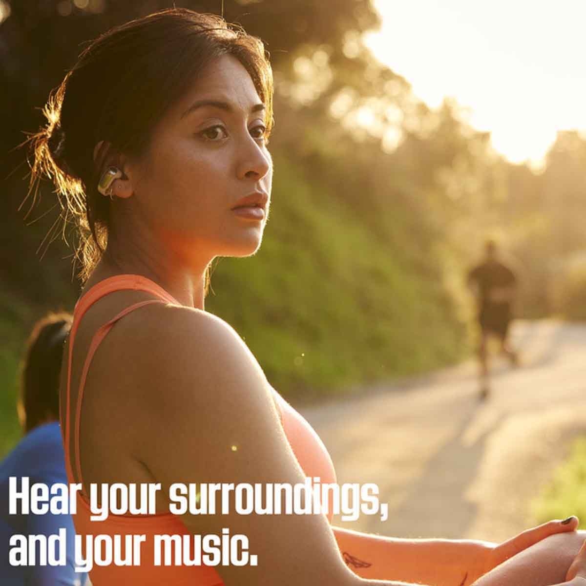 بوز ألترا أوبن سماعات أذن لاسلكية مفتوحة باللون الأسود