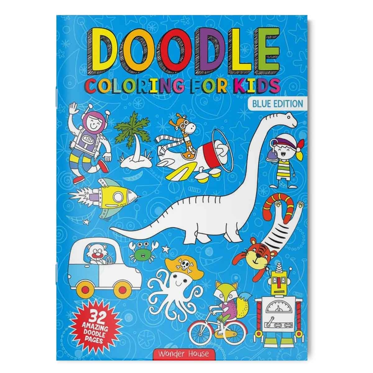 Doodle Coloring for Kids by Wonder House Books - 20-08-2019