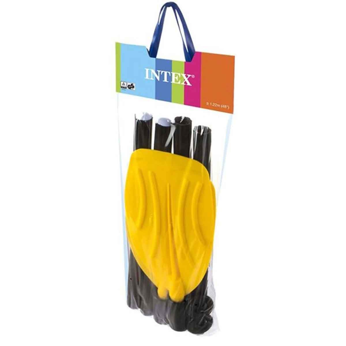 Intex Explorer 100 Boat with Deluxe French Oars Bundle Unisex, 5-7 Years