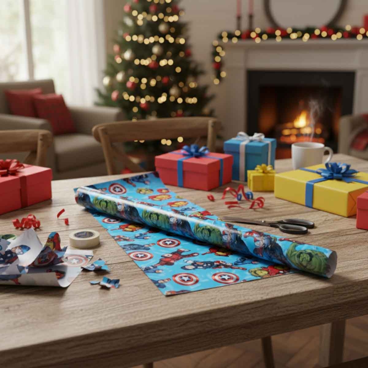 مارفل أفنجرز ورق تغليف هدايا