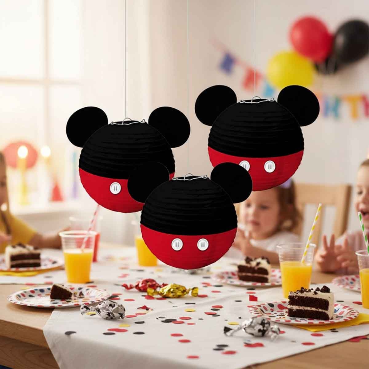 ميكي ماوس مجموعة فوانيس ورقية فوريفر