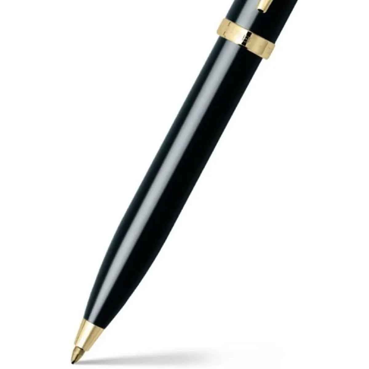 شيفر طقم هدية قلم حبر جاف 100 + قلم حبر سائل بلمسات ذهبية