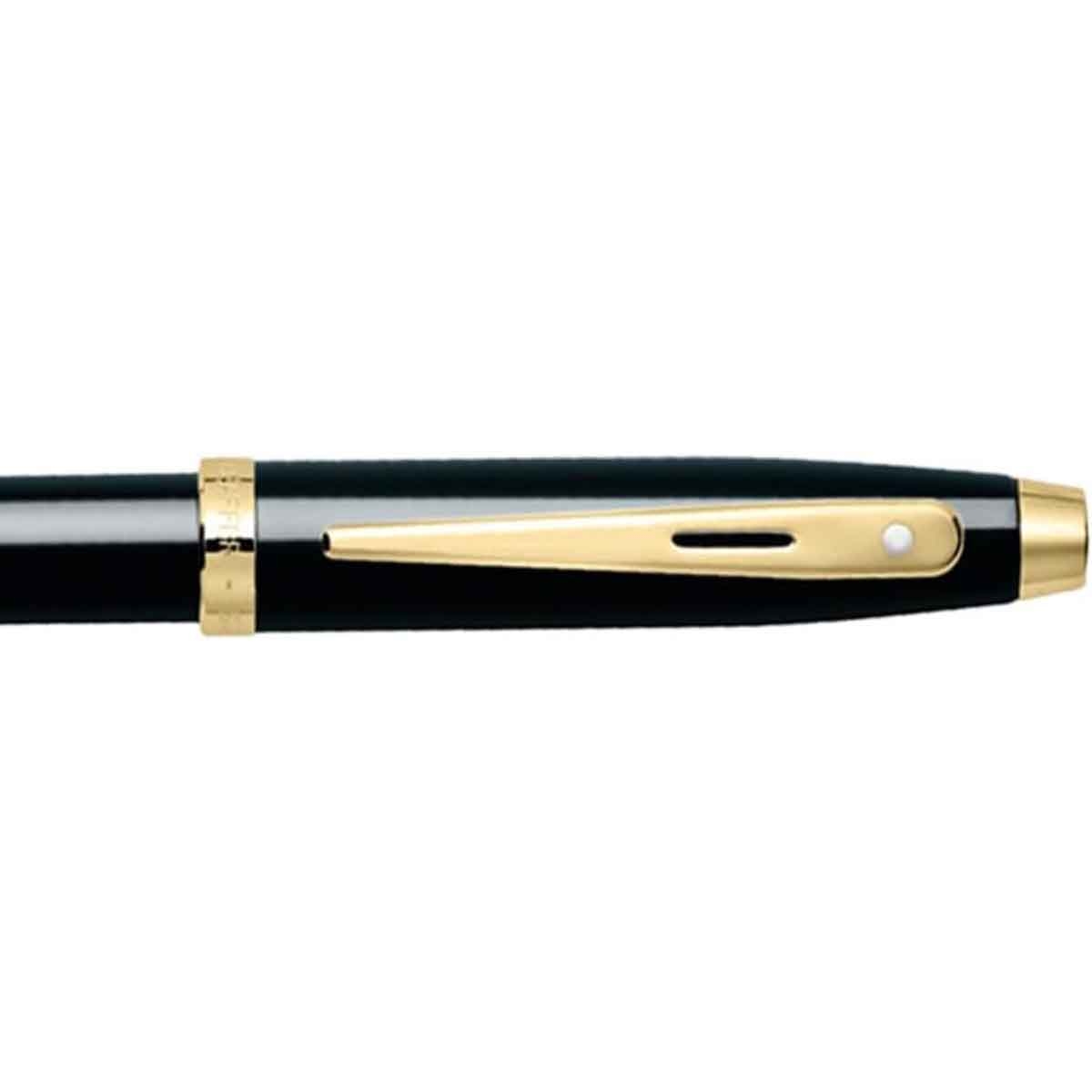 شيفر طقم هدية قلم حبر جاف 100 + قلم حبر سائل بلمسات ذهبية