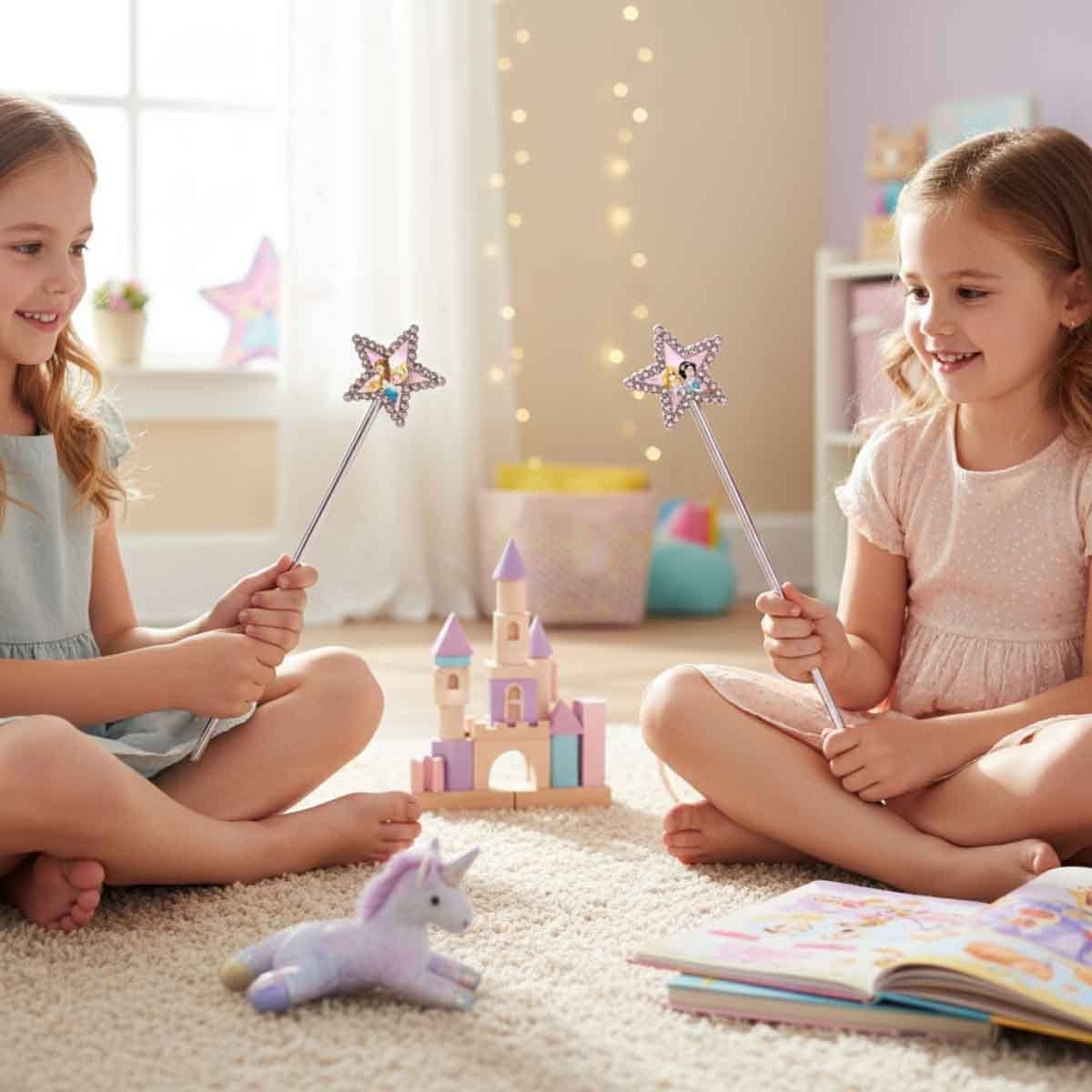 ديزني برنسيس مجموعة 8-قطع عصي هدايا لامعة