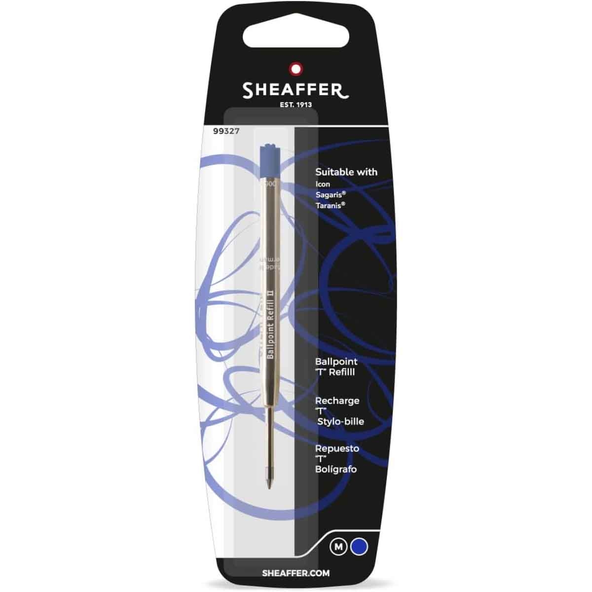 شيفر تعبئة حبر جاف لون أزرق مقاس متوسط T