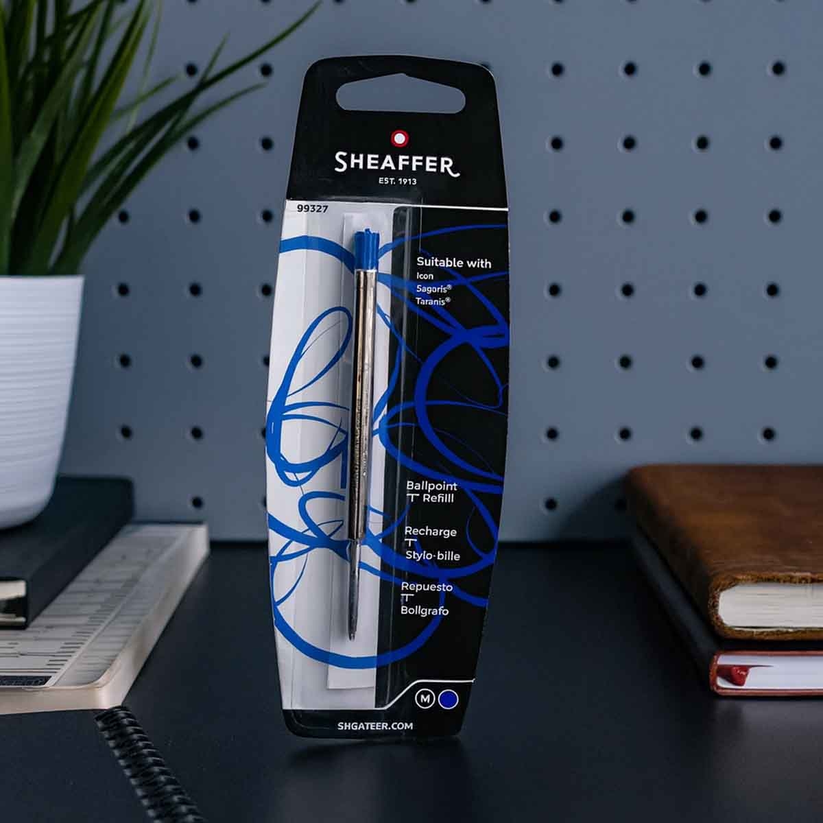 شيفر تعبئة حبر جاف لون أزرق مقاس متوسط T