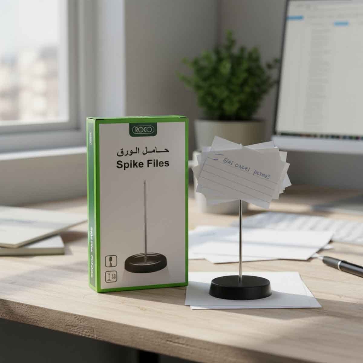 روكو دبوس أوراق أسود