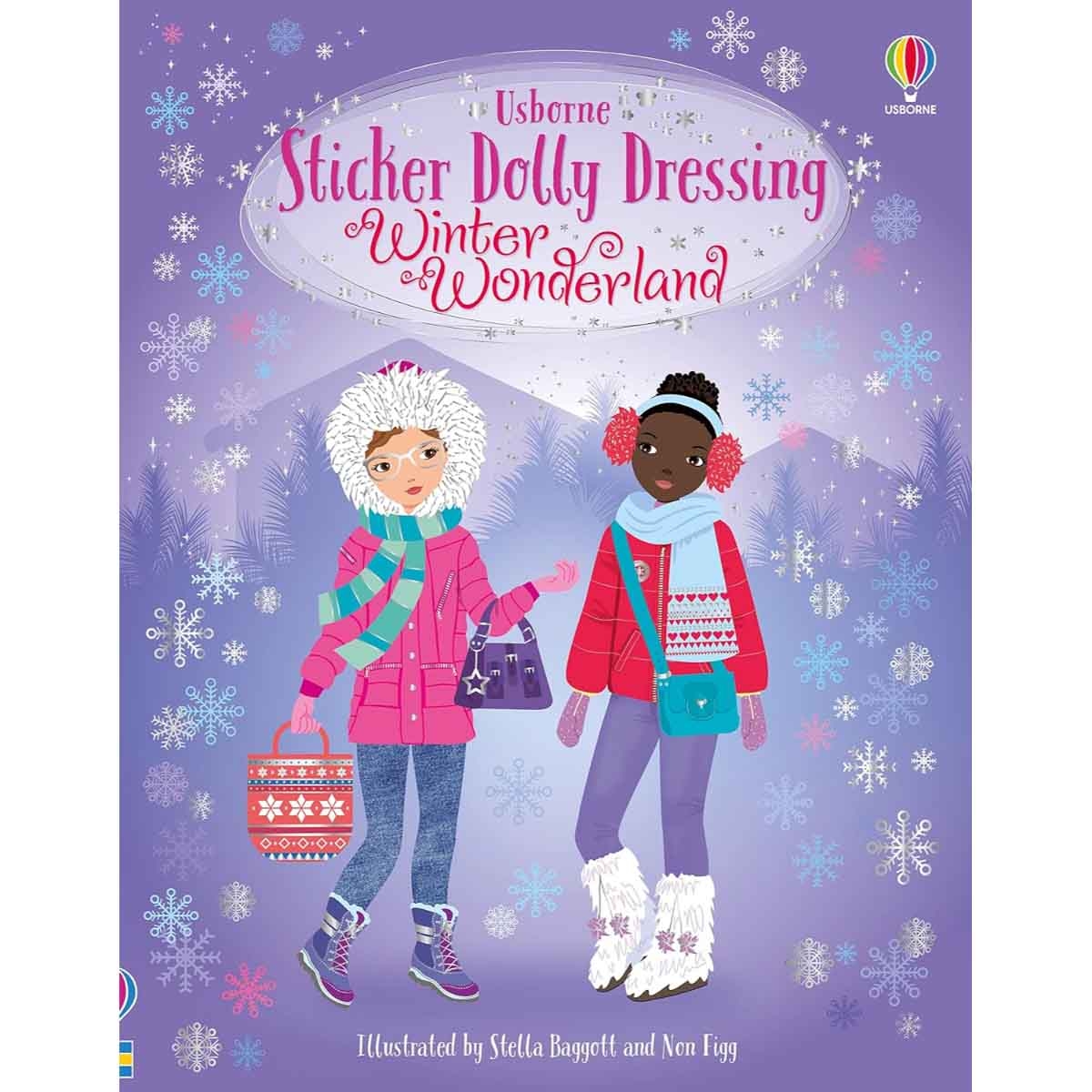 Sticker Dolly Dressing Winter Wonderland by Fiona Watt - 30-09-2021