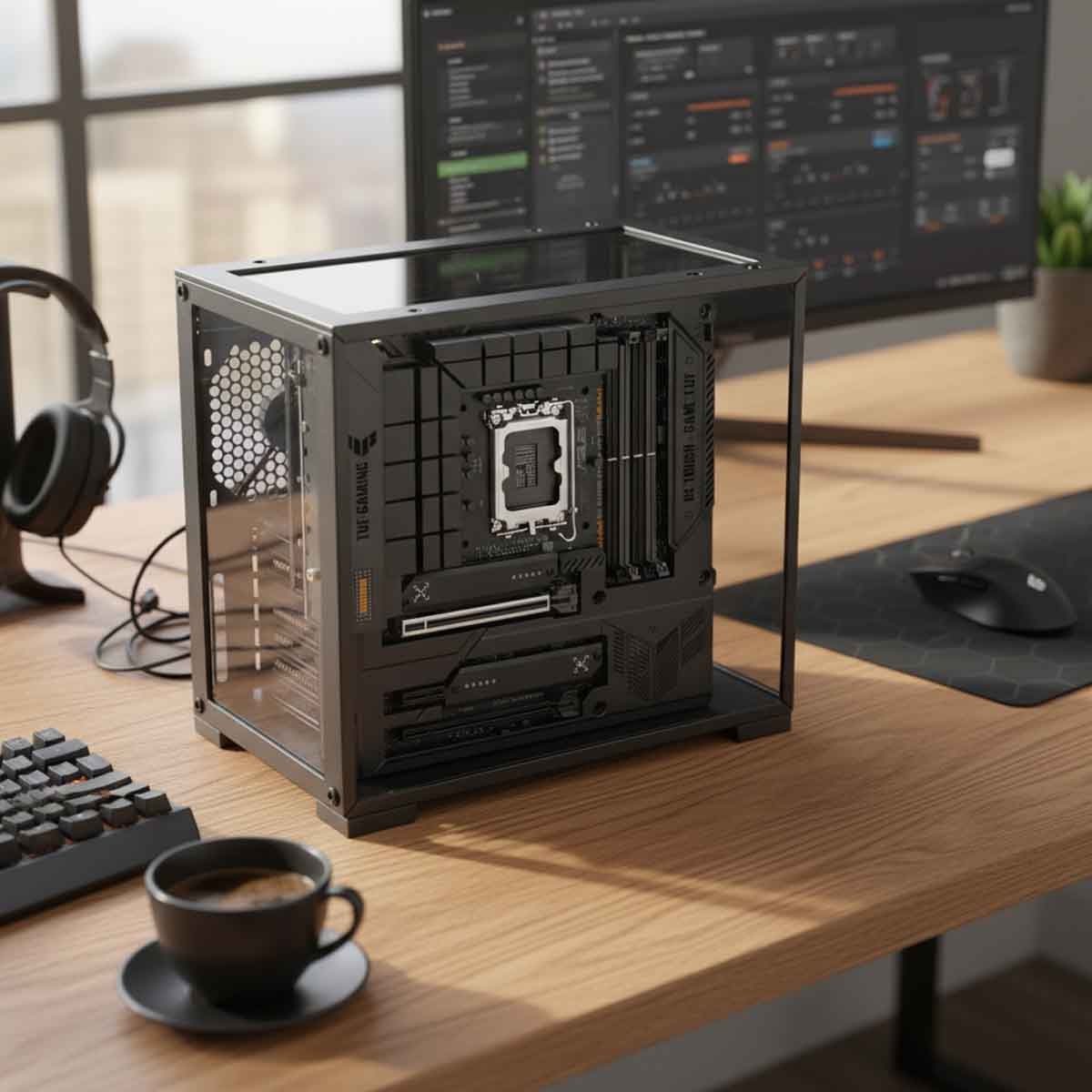 أسوس تاف B760M-BTF واي فاي لوحة أم للألعاب