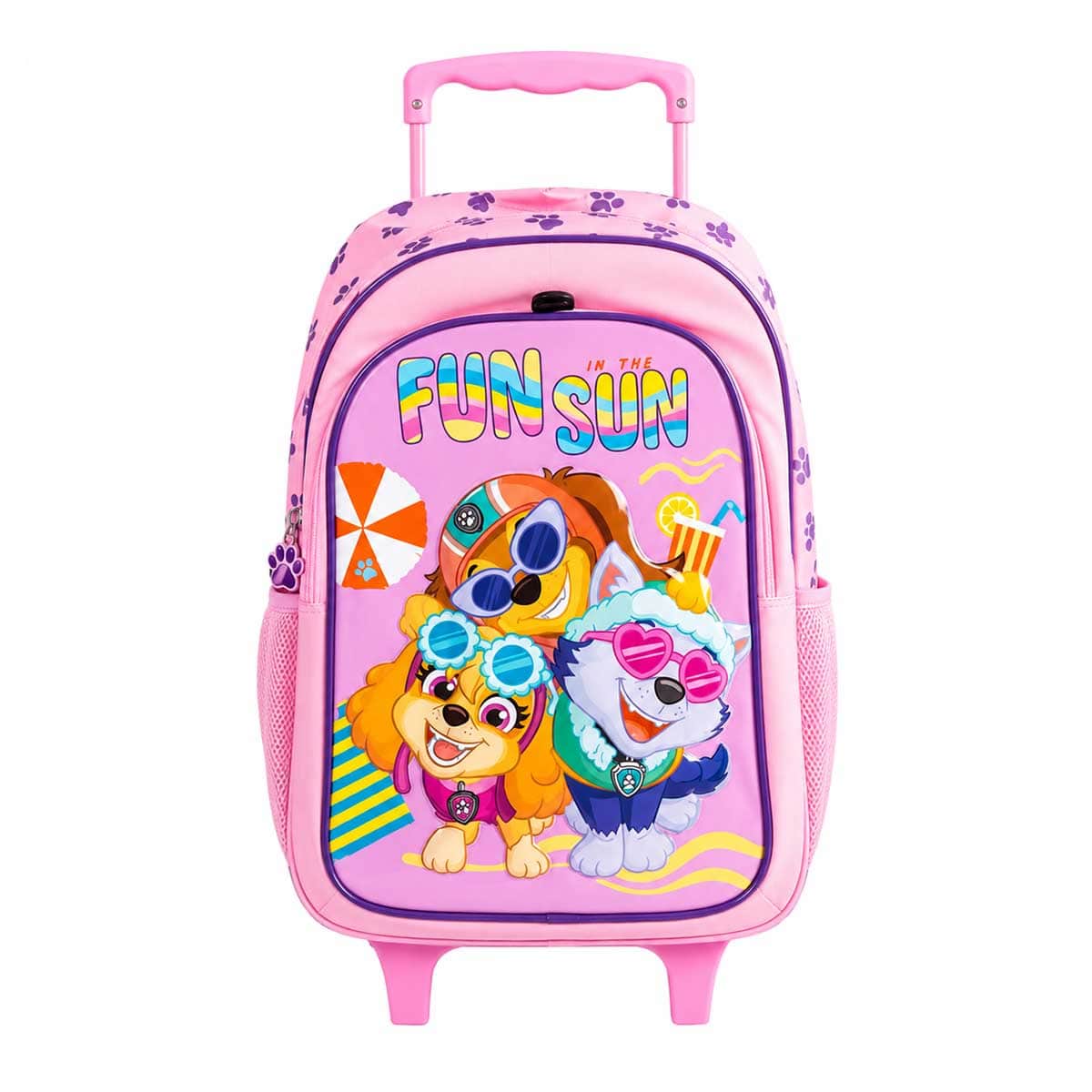Paw Patrol 18" Trolley Bag Set with Lunch Bag, Pencil Case, Water Bottle & Lunch Box