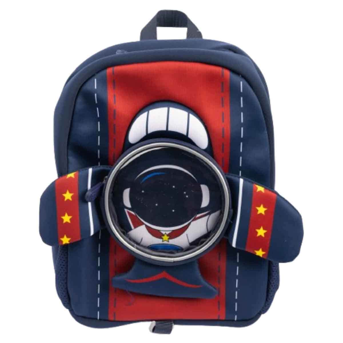 Cocobee Aeroplane Style Astronaut Printed Backpack Boys, 3-4 Years