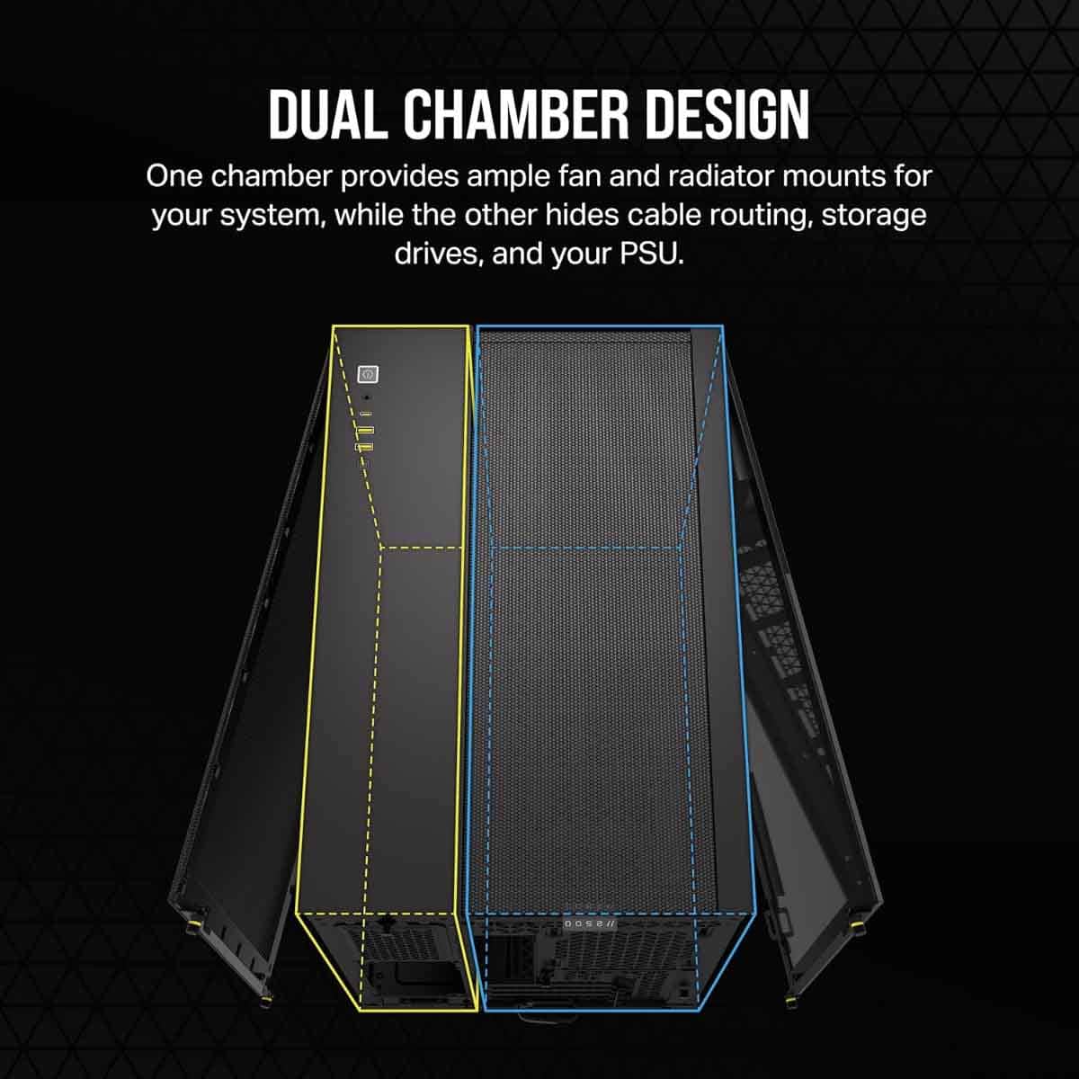Corsair 2500D Airflow Mid-Tower Micro ATX PC Case