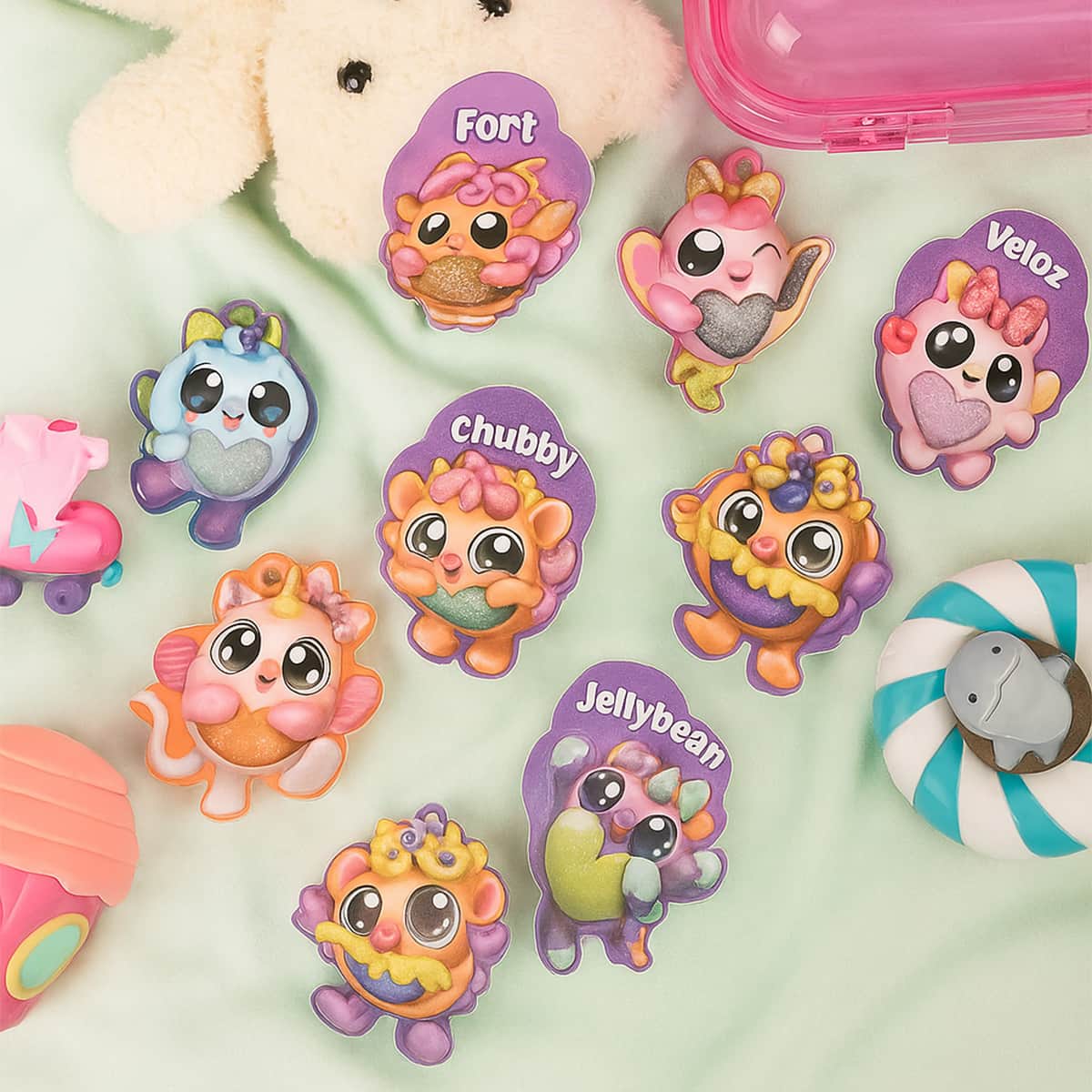 Zuru Rainbocorns Assorted Flasheez Girls, 5-7 Years, Pack of 2