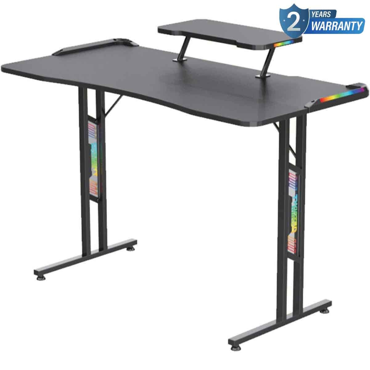 Twisted Minds T Shaped RGB Double Top Gaming Desk