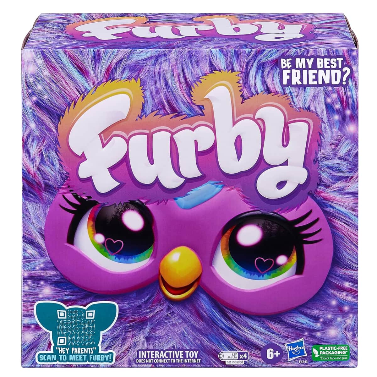 Furby Purple Interactive Plush Toy Unisex, 5-7 Years