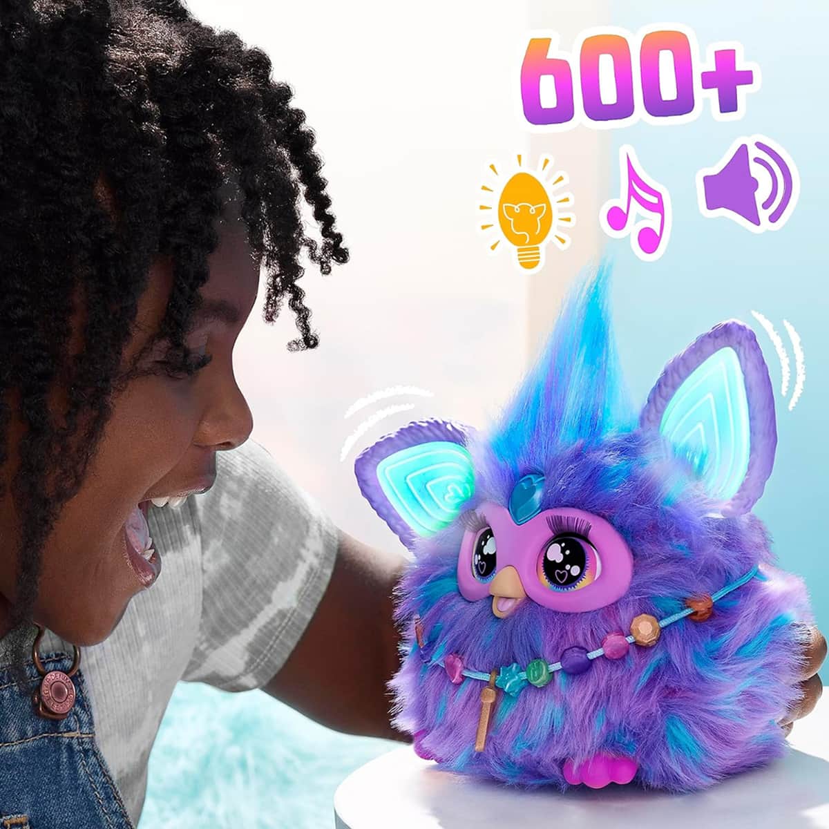 Furby Purple Interactive Plush Toy Unisex, 5-7 Years