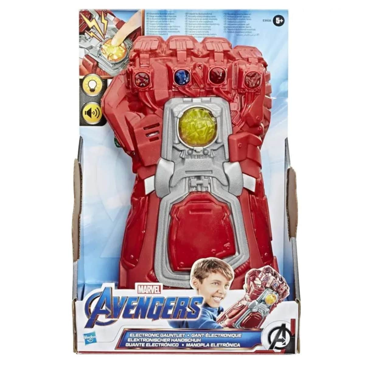Marvel Universe Avn Red Electronic Gauntlet Boys, 5-7 Years