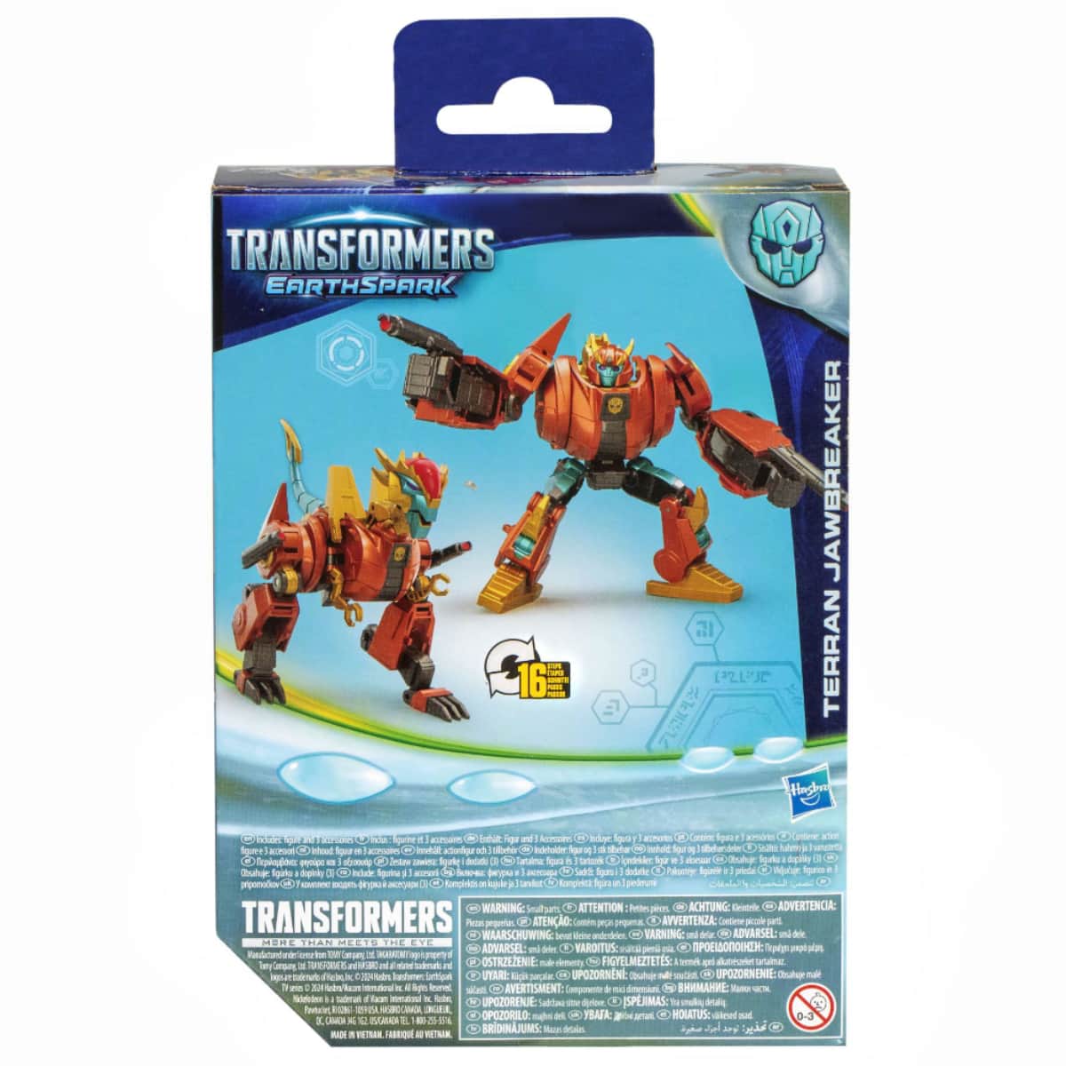 Transformers 5″ Earthspark Deluxe Jawbreaker Action Figure Unisex, 5 - 7 Years
