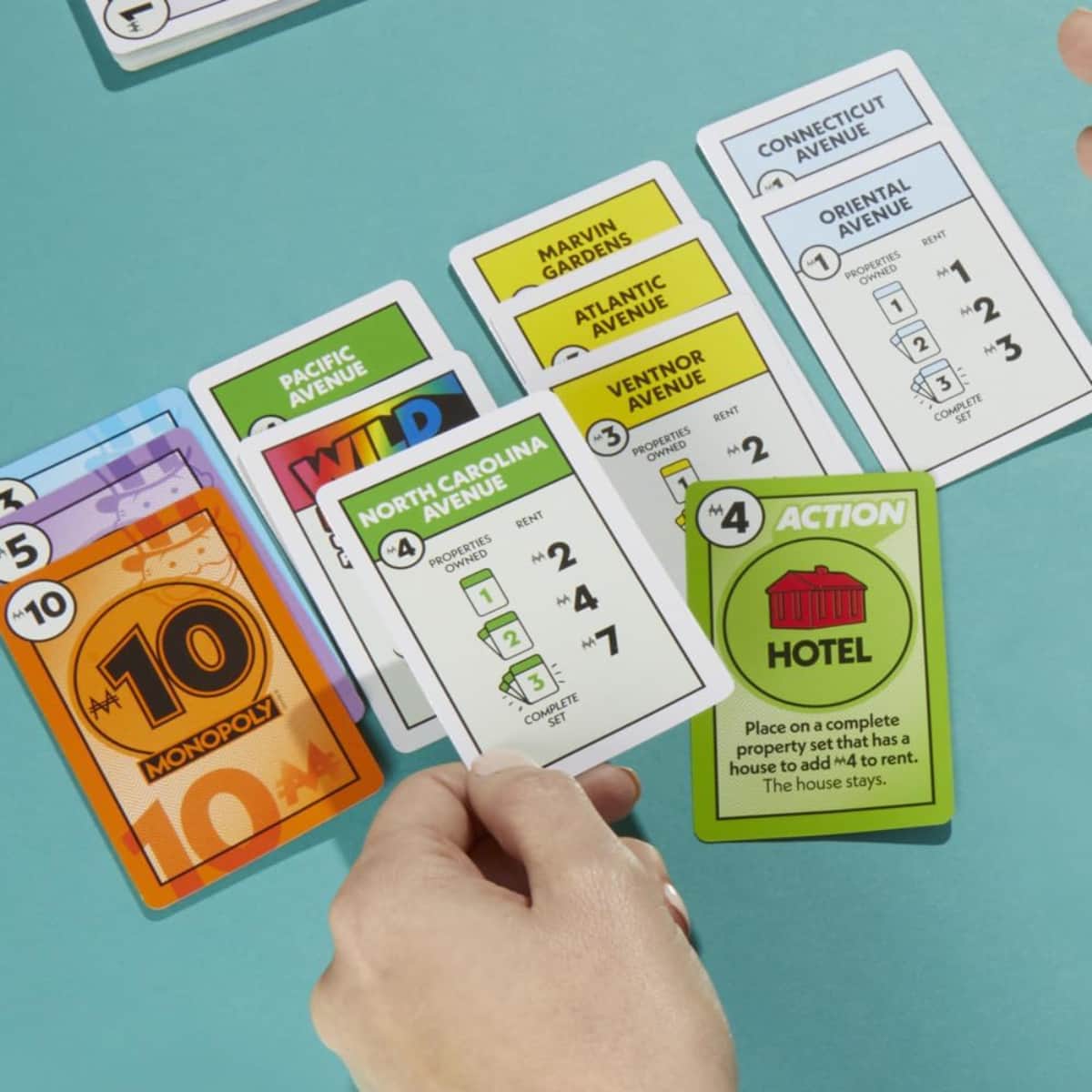 Monopoly Deal Refresh Card Game Unisex, 8-10 Years