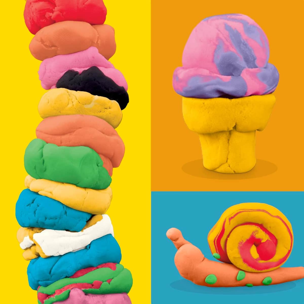 Play-Doh Favorite Color Pack Dough Set Unisex, 3-4 Years